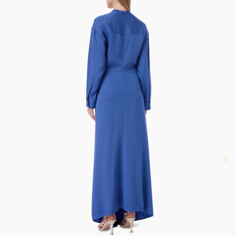 Christopher Esber Lapis Bertoia Long Sleeves Ruched Maxi Dress - Picture 4 of 12